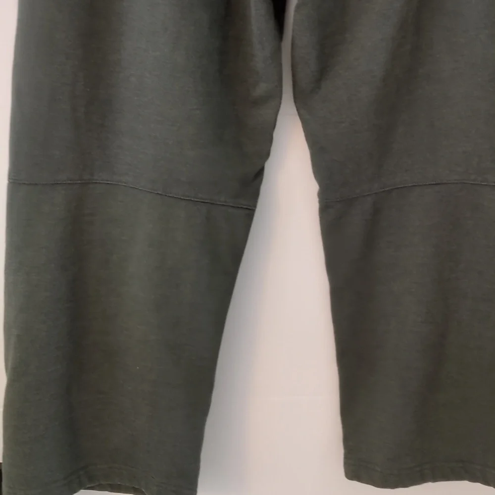 UO BDG Men's Relaxed fit Bowed Sweatpants Barely Green Athleasure Cozy Cabin L